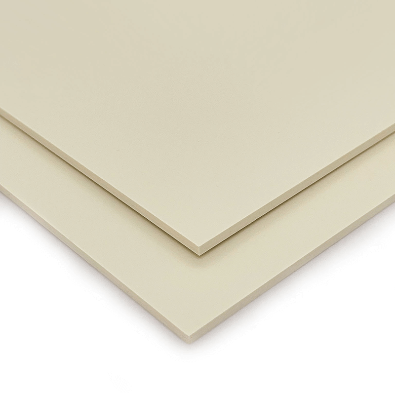 2.5mm Ivory Satin PVC Wall Cladding Sheet 3.05m x 1.22m  image